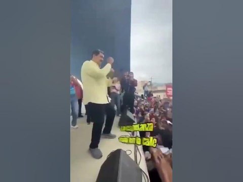 Dale play DJ: Maduro también apareció con los pasos prohibidos en playa Waikiki de Puerto Cabello