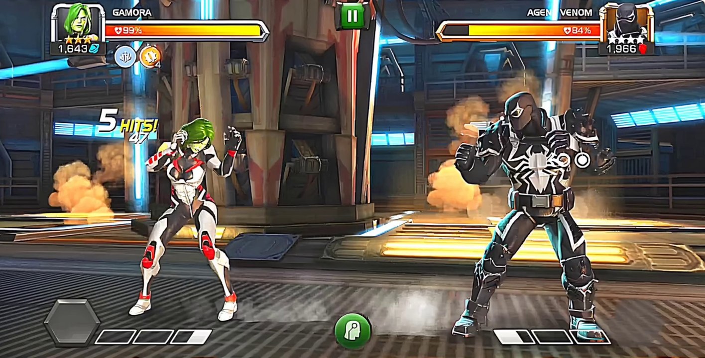 Gamora Vs agent venom amazing fight video 