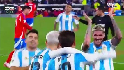Con este gol, Paulo Dybala convirtió el partido en goleada