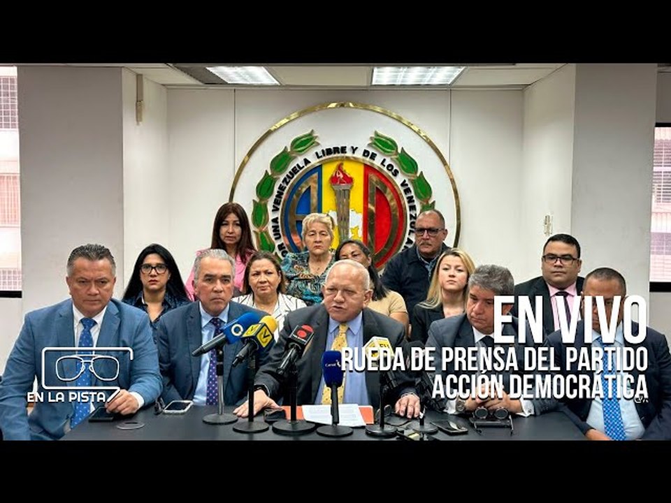 EN VIVO: Rueda de Prensa de Acción Democrática con vocería de Bernabé Gutiérrez