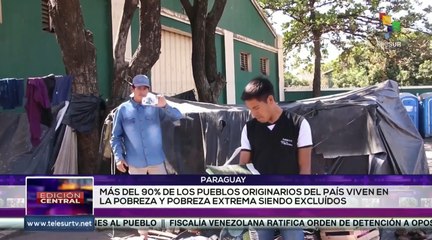 Pueblos indígenas viven en extrema pobreza en Paraguay