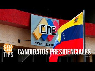 ¿Cómo funciona la inscripción ante el CNE de los candidatos presidenciales?