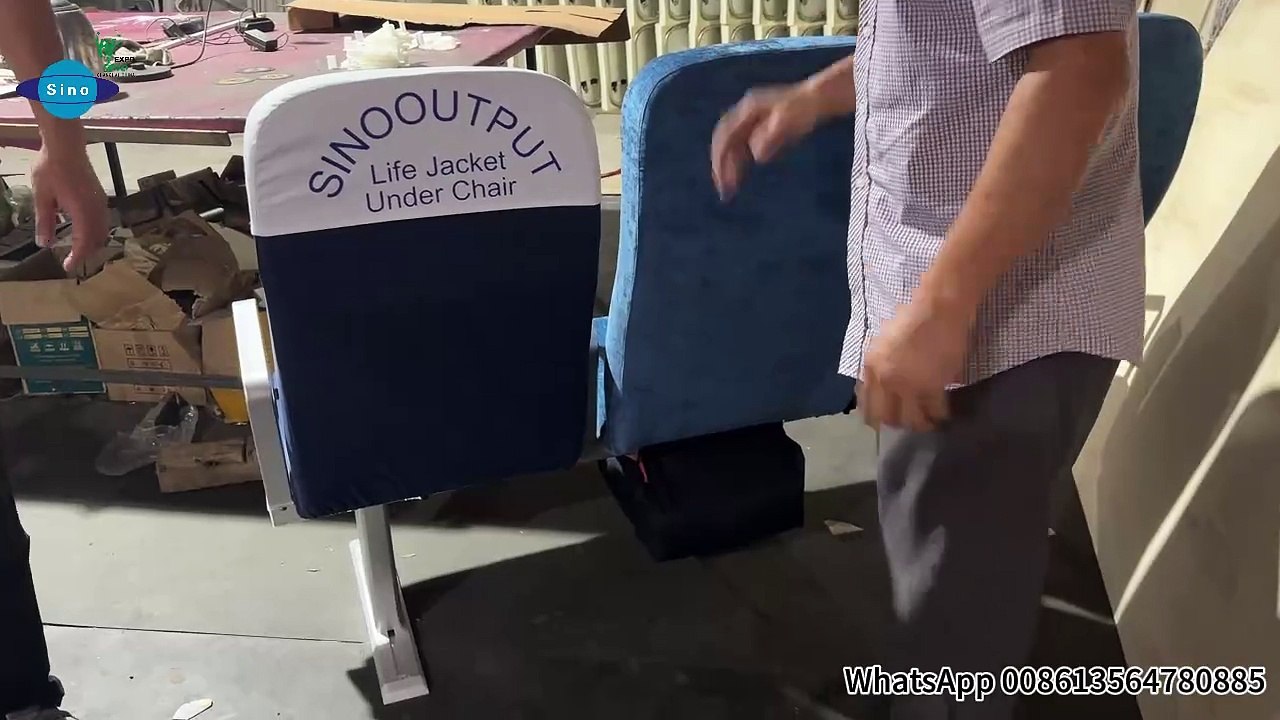 Sinooutput passenger boat chairs seat width 480mm, is more comfortable