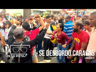 Se desbordó Caracas de punta a punta: Maduro arrancó la campaña rodeado por gigantesca movilización