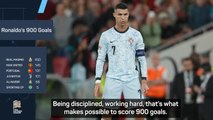 Ronaldo's 900th goal an example of dedication - Martinez