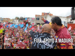 Full apoyo a Maduro: Así fue la kilométrica concentración y revolucionaria en Valencia