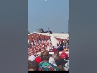 La reacción del servicio secreto segundos antes del atentado contra Trump