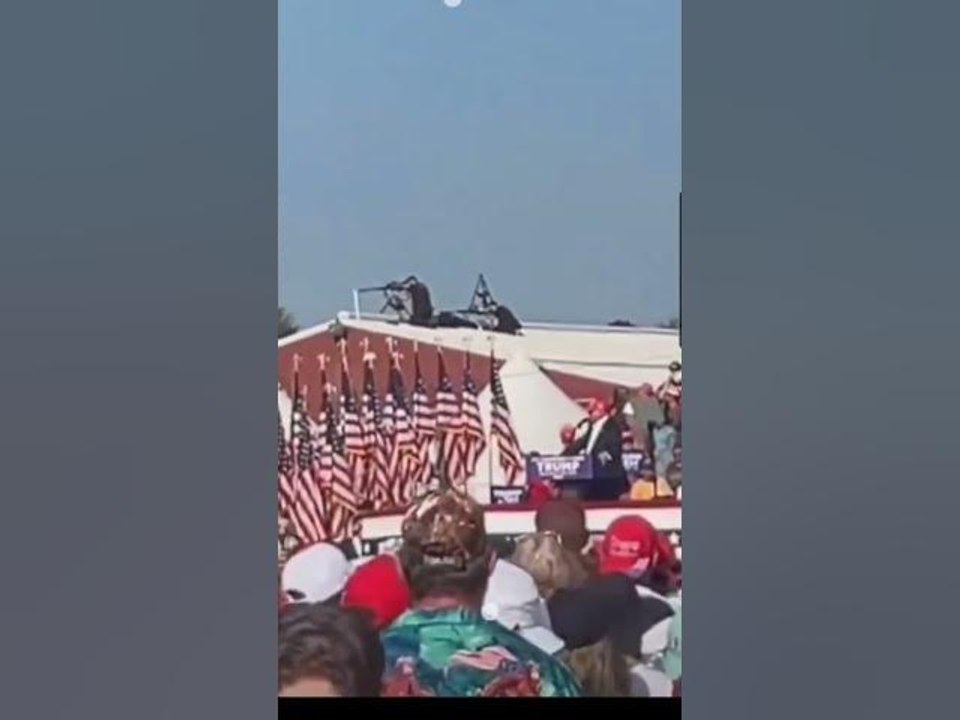 La reacción del servicio secreto segundos antes del atentado contra Trump