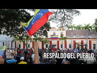 "Estamos legitimando a nuestro presidente Nicolás Maduro Moros": Clase obrera en la calle