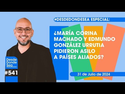 ¿María Corina Machado y Edmundo González Urrutia pidieron asilo a países aliados?