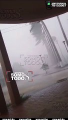 VIENTOS HURACANADOS EN LA POBLACION PORVENIR