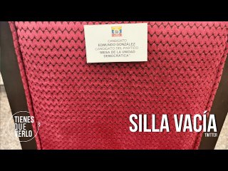 Quedó la silla vacía: Edmundo González no dio la cara en el TSJ