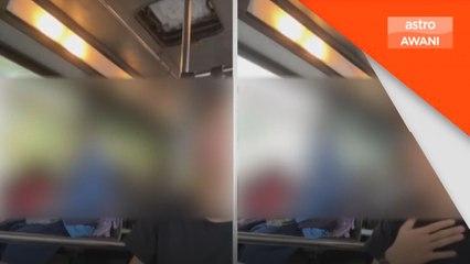 Pemandu bas sekolah 'viral' rakam murid perempuan ditahan