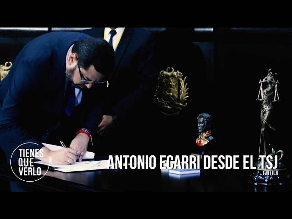"Se necesita estabilidad": Antonio Ecarri desde el TSJ