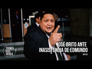 “Jamás hubo un plan electoral, sino un plan insurreccional”: José Brito ante inasistencia de Edmundo