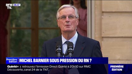 Le gouvernement de Michel Barnier sera-t-il surveillé de près par le RN?