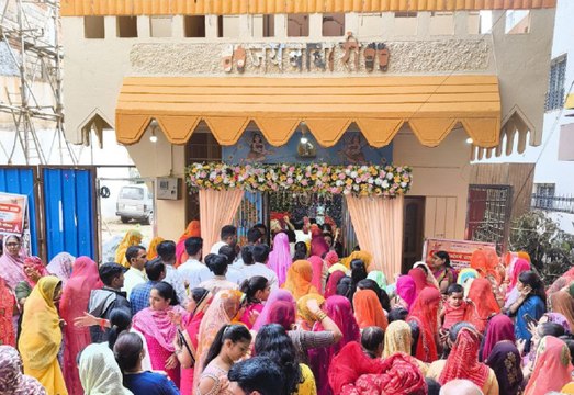 शोभायात्रा में झलकी राजस्थानी संस्कृति, युवाओं ने लगाए जयकारे, महिलाओं ने गाए मंगल गीत