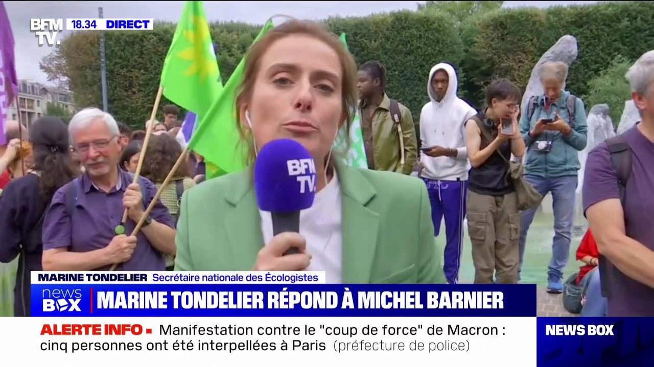 Marine Tondelier (Les Écologistes): "On prépare le gouvernement suivant, il sera de gauche et écologiste"