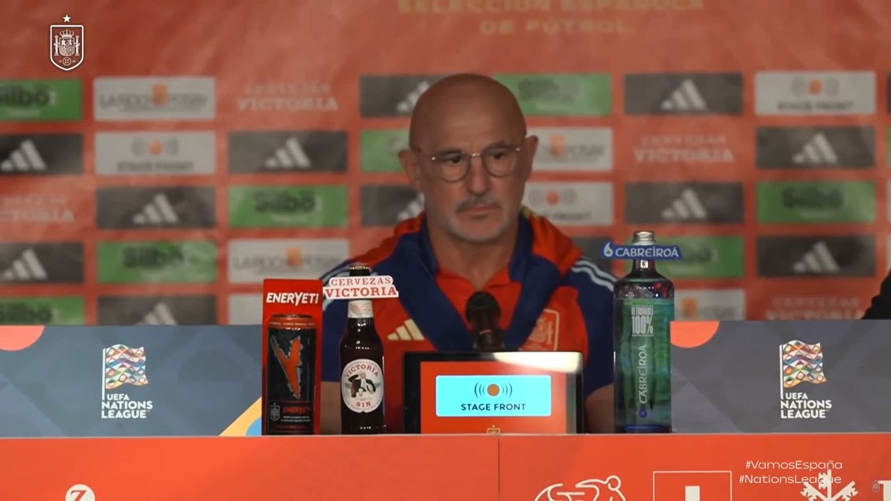 LUIS DE LA FUENTE, rueda de prensa COMPLETA | PREVIA SUIZA vs. ESPAÑA de NATIONS LEAGUE