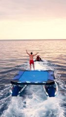 "My Dream Jumping On Open Sea Follow For More Videos Have Trendingreels"...!!