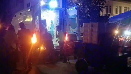 Sinop'ta gelin arabası çocuğa çarptı