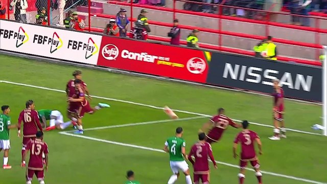 CONMEBOL BOLIVIA vs VENEZUELA 4 - 0 RESUMEN ELIMINATORIAS SUDAMERICANAS FECHA 7