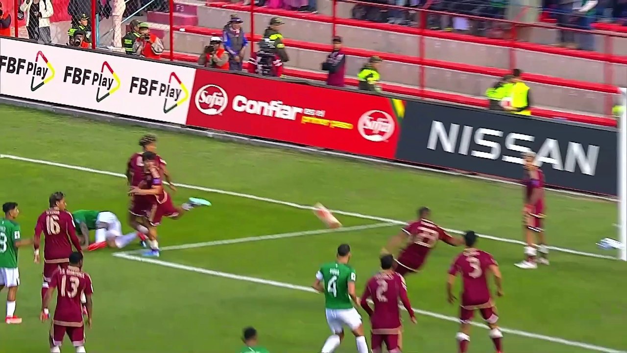 CONMEBOL BOLIVIA vs VENEZUELA 4 - 0  RESUMEN  ELIMINATORIAS SUDAMERICANAS  FECHA 7