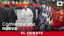 La solemne despedida del Papa tras concluir su visita en Indonesia