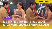 Detik-Detik Brisia Jodie Dilamar Jonathan Alden, Sampai Speechless