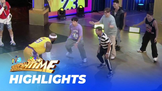 It's Showtime: ‘Its Showtime’ hosts, hinamon ng basketball si 'Lebron James'! (Kalokalike)