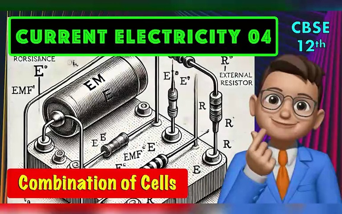 Current Electricity 04 :Combination of Cells | #sufalphysicsforum