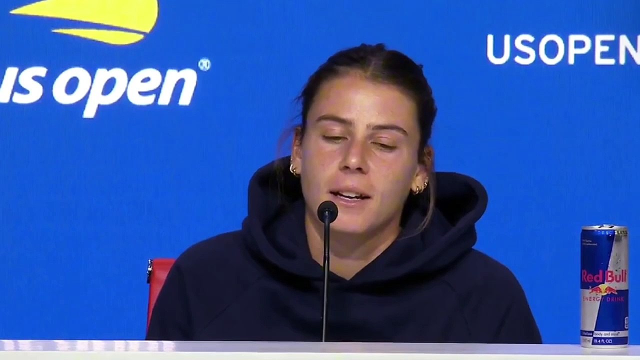 Tennis - US Open 2024 - Emma Navarro : "I wanted to win a match at the US Open and finally reached the semi-finals !"