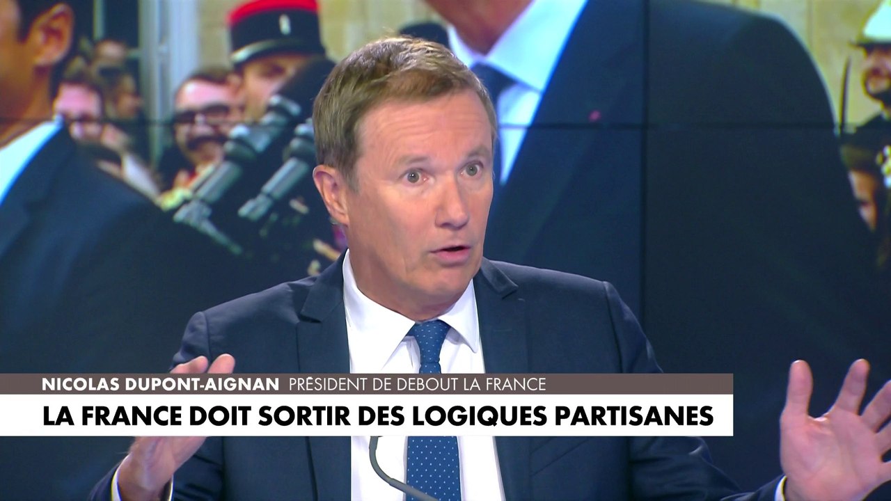 Nicolas Dupont-Aignan : «Il faut qu'Emmanuel Macron s'en aille, c'est la seule solution pour résoudre la crise politique»