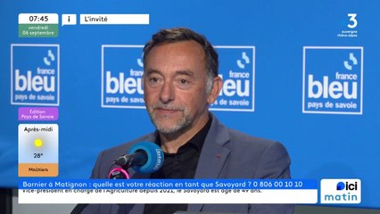 Jean-François Coulomme, député NFP de la Savoie : "Michel Barnier est un vieux dinosaure de la politique"