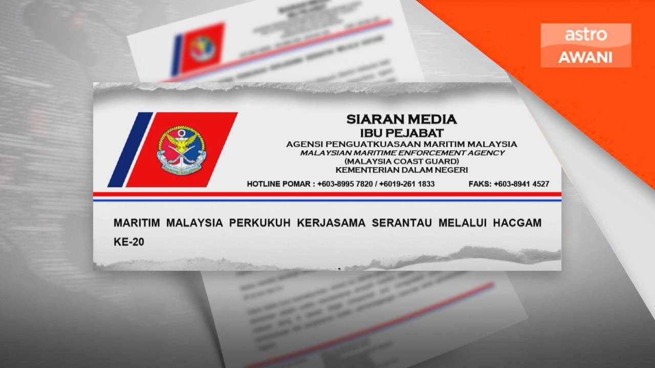 Maritim Malaysia perkukuh kerjasama serantau di HACGAM ke-20