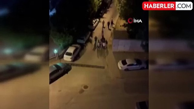 Bursa'da düğün sonrası tavuk alma eğlencesi sonrası sokak ringe döndü