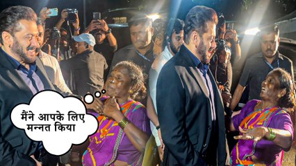 Salman Bhai EMOTIONALLY Reacts As He Meets Elderly Fan At BB18 Shoot