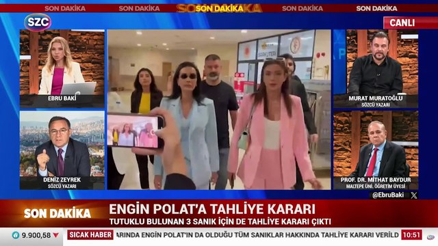 Engin Polat'a ve 3 sanığa tahliye kararı