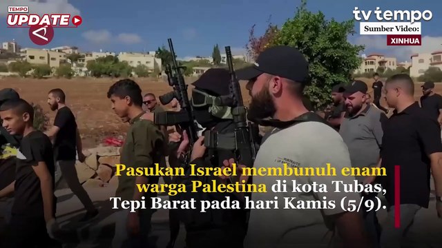 Genosida Israel Belum Berhenti, Kabar Terbaru 6 Warga Sipil Palestina Tewas di Tepi Barat