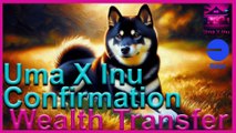 Uma X Inu Confirmation Wealth Transfer Bitcoin Ethereum Crypto Gem