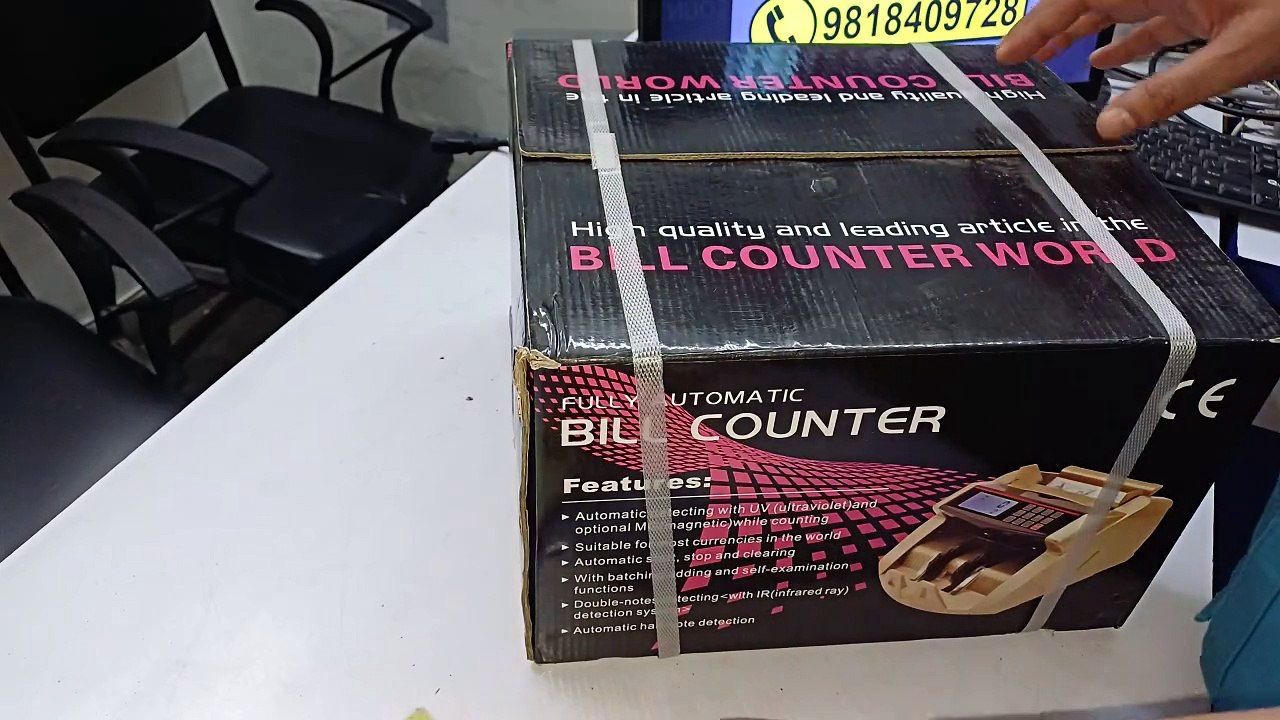 Note Counting Machine with Fake Note Detector Near Me