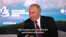 Ukraine : Poutine dit vouloir conquérir tout le Donbass