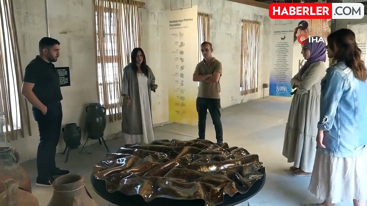 Sabun, zeytinyağı ve pekmez yapımının anlatıldığı müze büyük ilgi görüyor