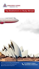 Top Destination to study | Aims Education