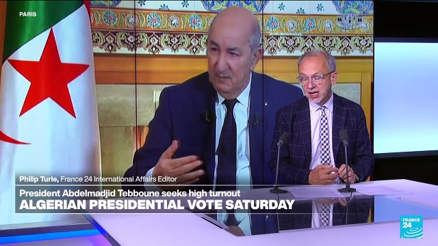 Algerians to vote but little suspense as Tebboune poised for easy victory