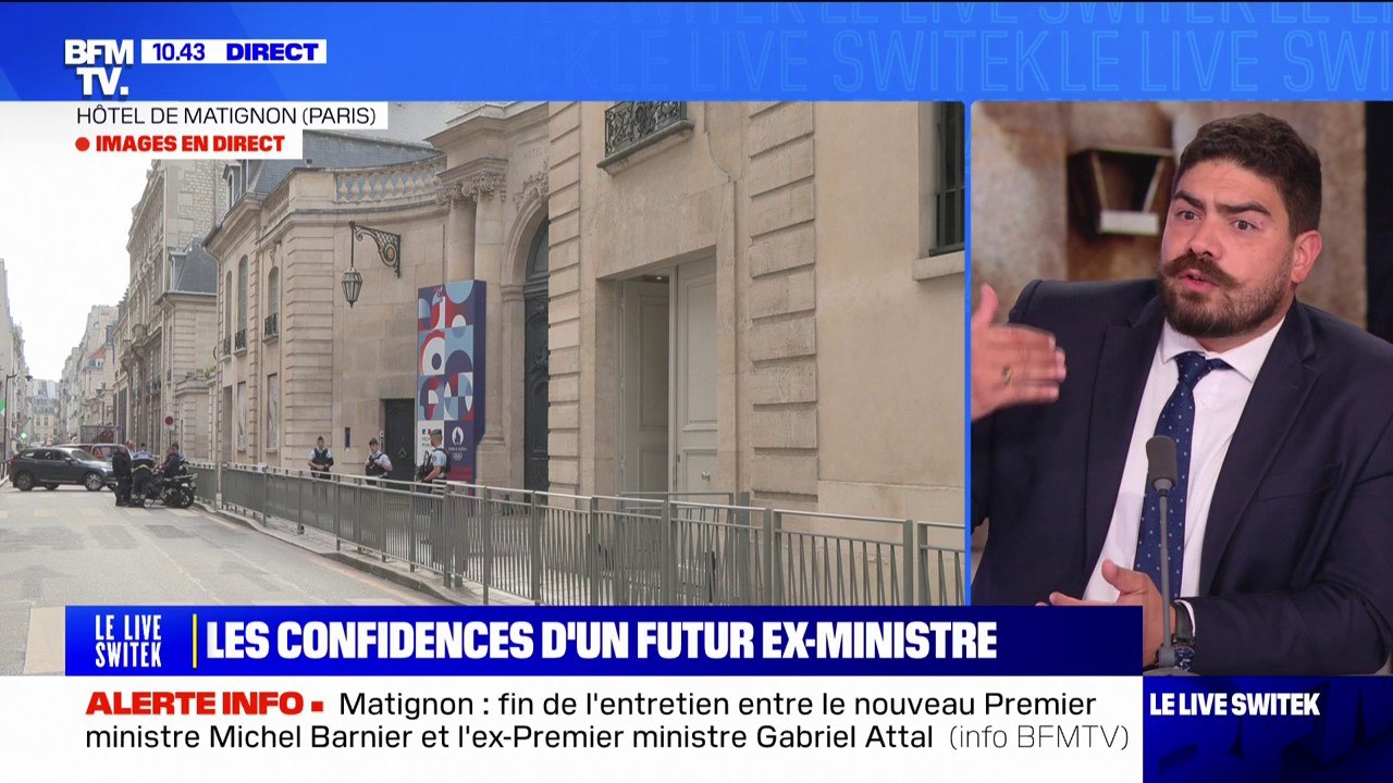 "Un soutien positif": le ministre du Logement démissionnaire évoque la nomination de Michel Barnier à Matignon