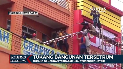 Tukang Bangunan Terkapar Usai Tersengat Listrik