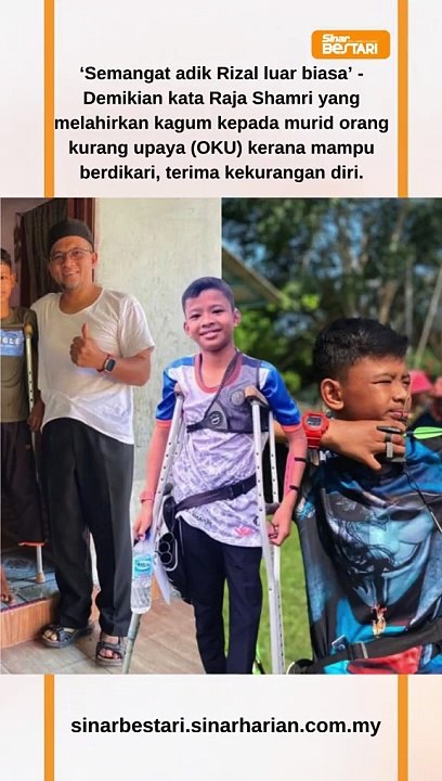 Terus kuat Rizal!
