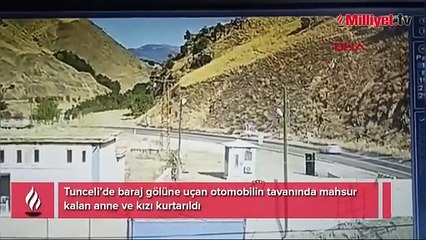 Baraj gölünde can pazarı! Anne ve 5 yaşındaki kızı için zamanla yarış