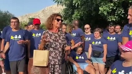 È arrivata a Palermo la Carovana della legalità: la polizia incontra i ragazzi «speciali» dell'associazione Juppiter